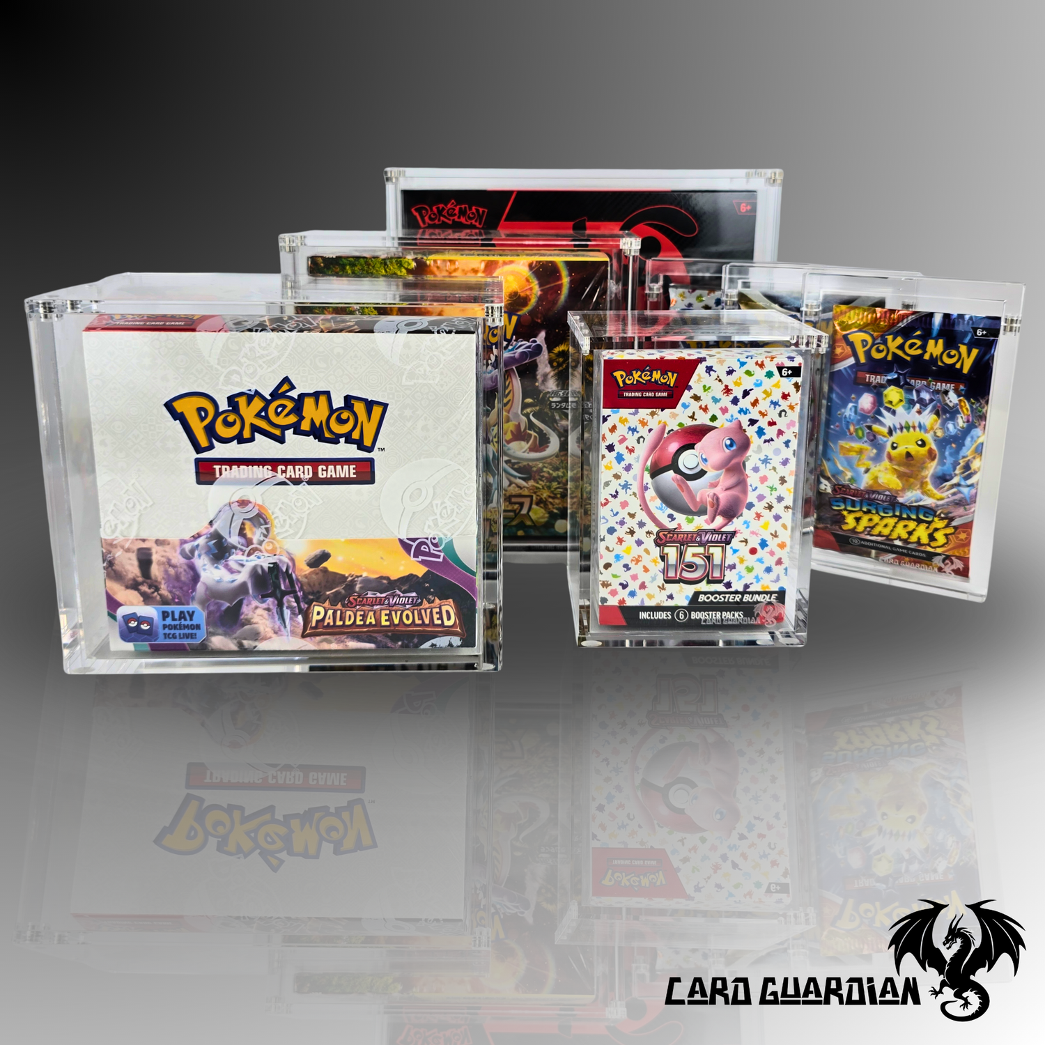 Guardian Series – Acrylic Display Cases