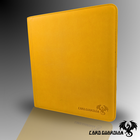Card Guardian Elemental Series – Radiance Premium Zip Binder – 12 Pocket | 480 Cards