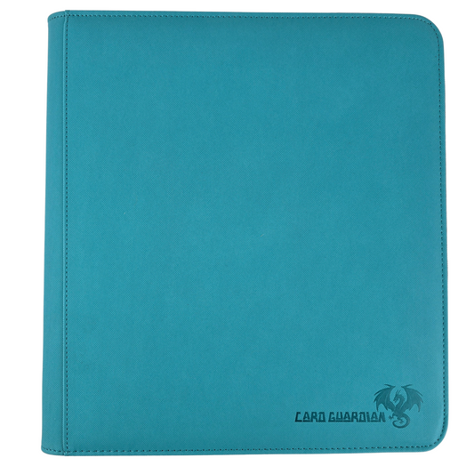 Card Guardian Elemental Series – Tide Premium Zip Binder – 12 Pocket | 480 Cards