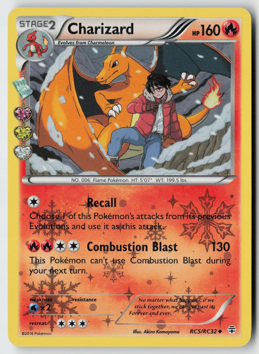 Charizard RC5/RC32 – Generations: Radiant Collection Pokémon Card NM