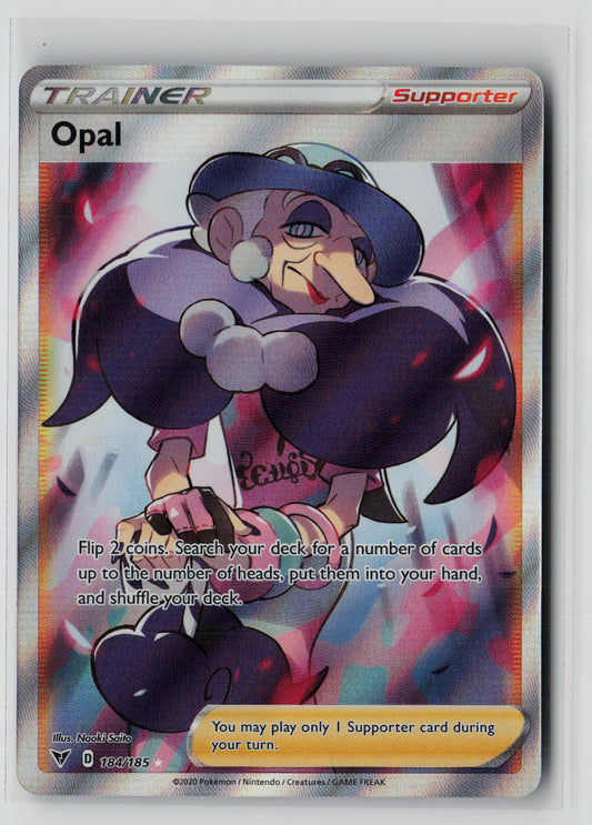 Opal (Full Art) 184/185 – Vivid Voltage Pokémon Card NM