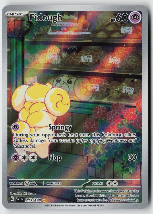 Fidough 213/198 – Scarlet & Violet Base Set Pokémon Card NM