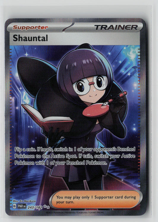 Shauntal - 243/182 – Paradox Rift Pokémon Card NM