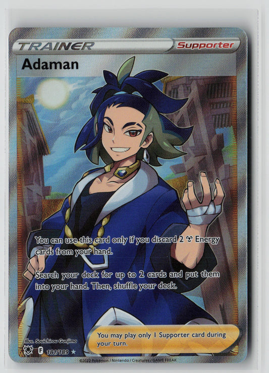 Adaman (Full Art) 181/189 – Astral Radiance Pokémon Card NM