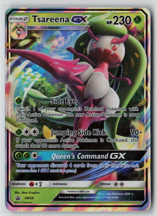 Tsareena GX SM56 – SM Promos Pokémon Card NM