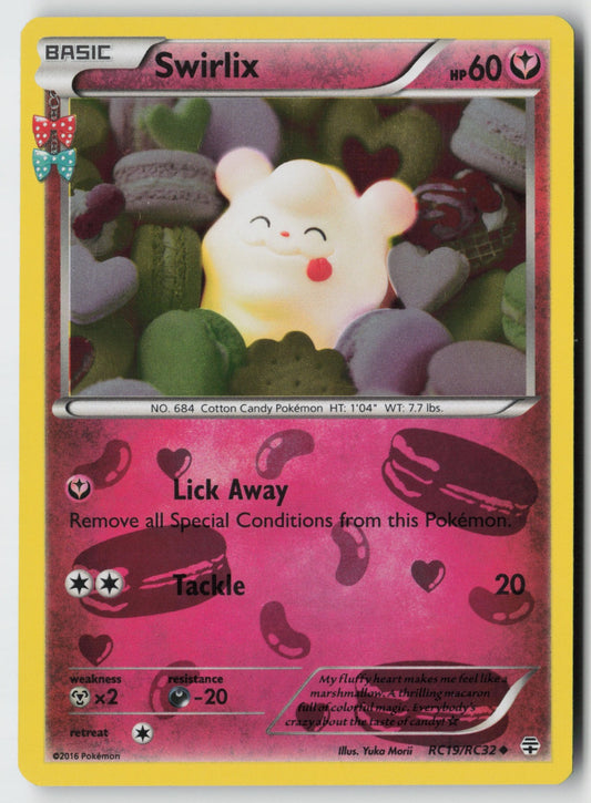 Swirlix RC19/RC32 – Generations: Radiant Collection Pokémon Card NM