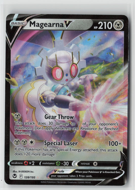 Magearna V 128/195 – SWSH12: Silver Tempest Pokémon Card NM