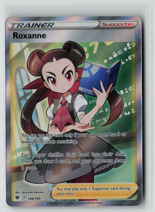 Roxanne (Full Art) 188/189 – Astral Radiance Pokémon Card NM