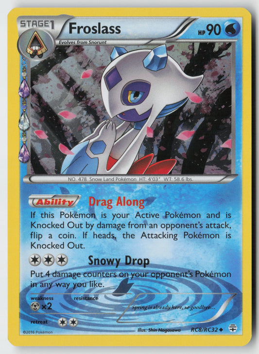 Froslass RC8/RC32 – Generations: Radiant Collection Pokémon Card NM