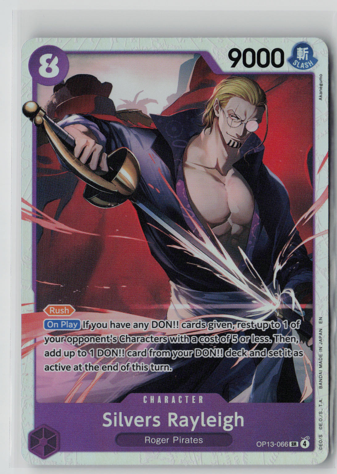 Silvers Rayleigh OP13-066 – Carrying On His Will NM