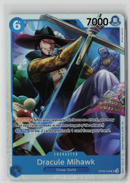 Dracule Mihawk OP09-048 – Emperors in the New World NM