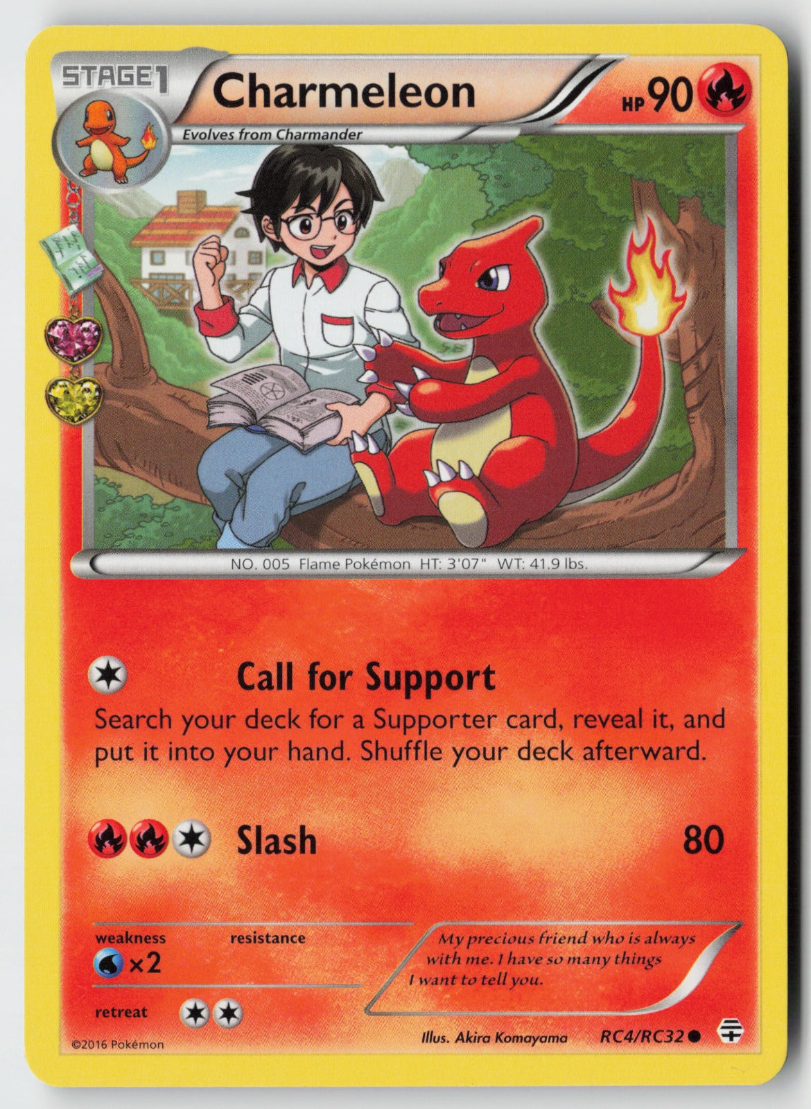 Charmeleon RC4/RC32 – Generations: Radiant Collection Pokémon Card NM
