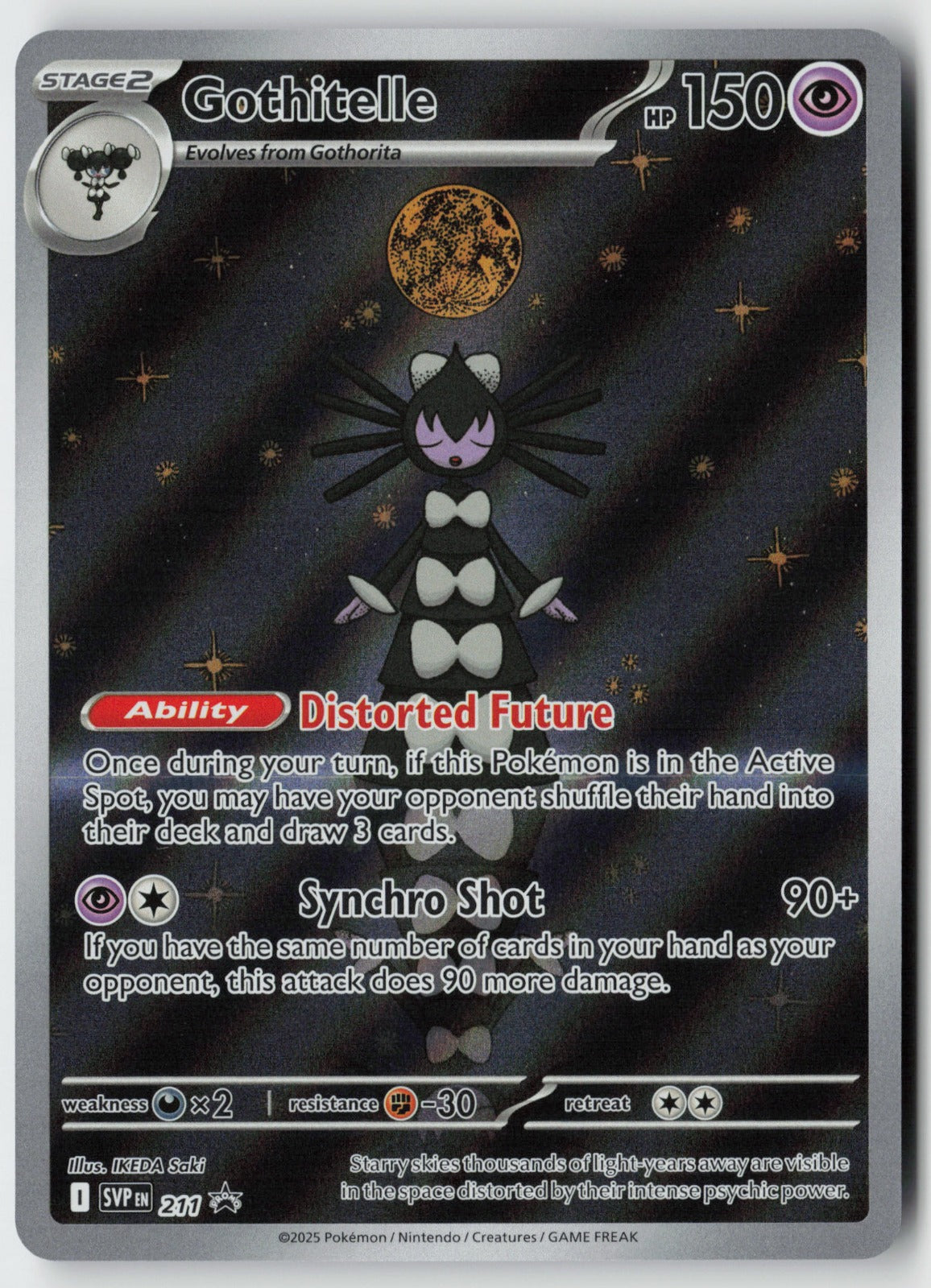 Gothitelle 211 – Scarlet & Violet Promo Cards Pokémon Card NM