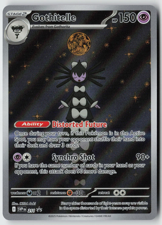 Gothitelle 211 – Scarlet & Violet Promo Cards Pokémon Card NM