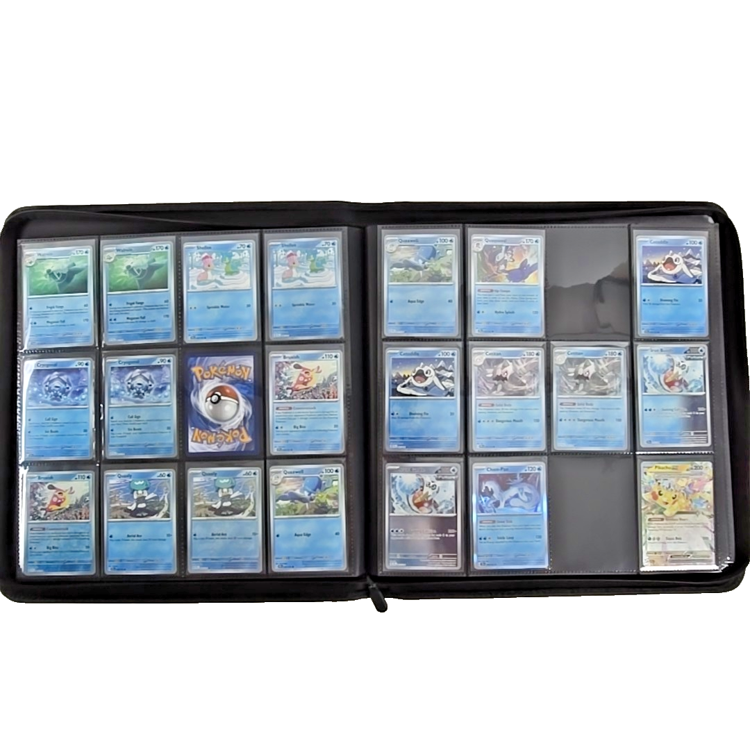 Pokémon Surging Sparks Near Master Set + 22 Secrets + Promos + New CG Binder