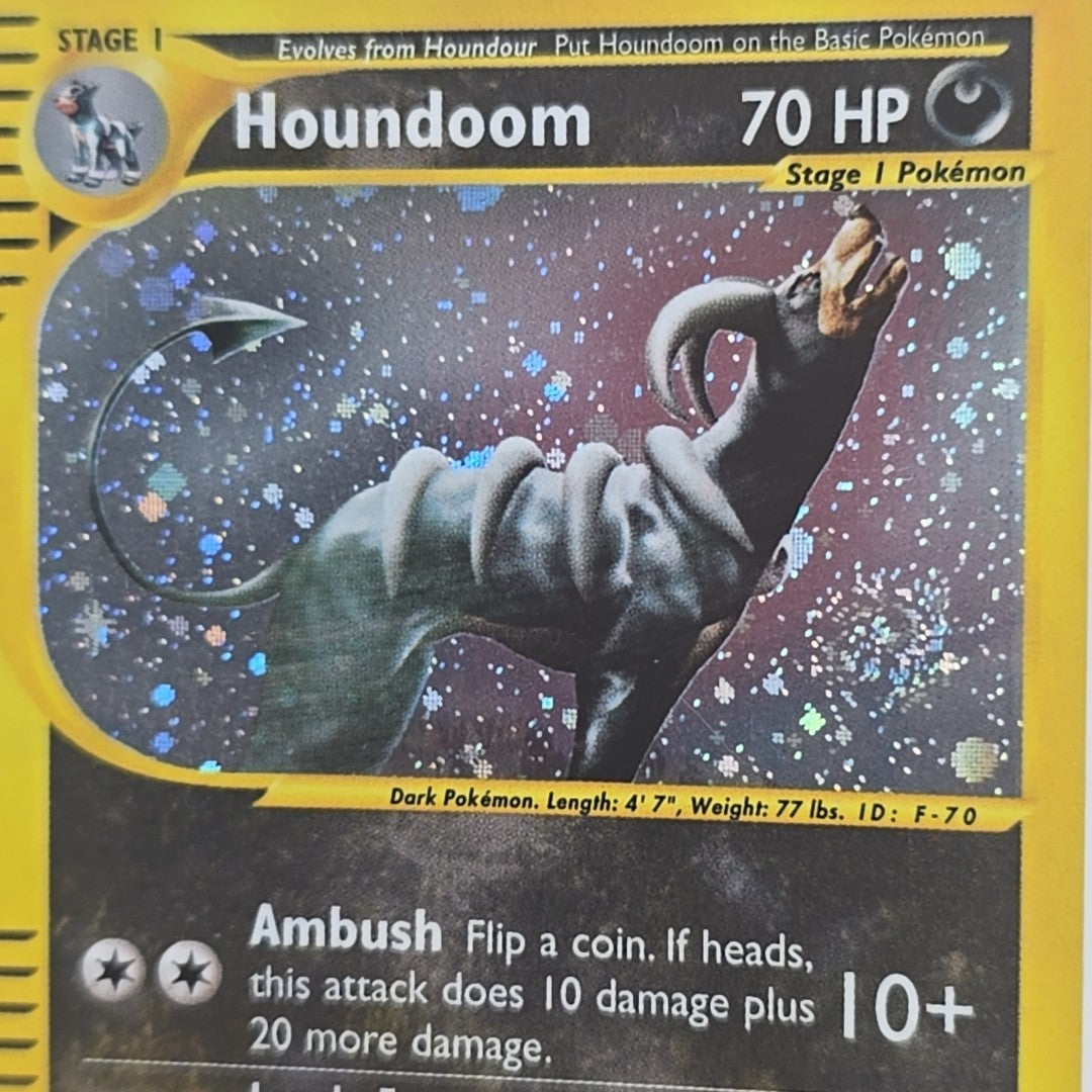 H11/H32 Houndoom Holo Skyridge 2003 Pokémon TCG NM