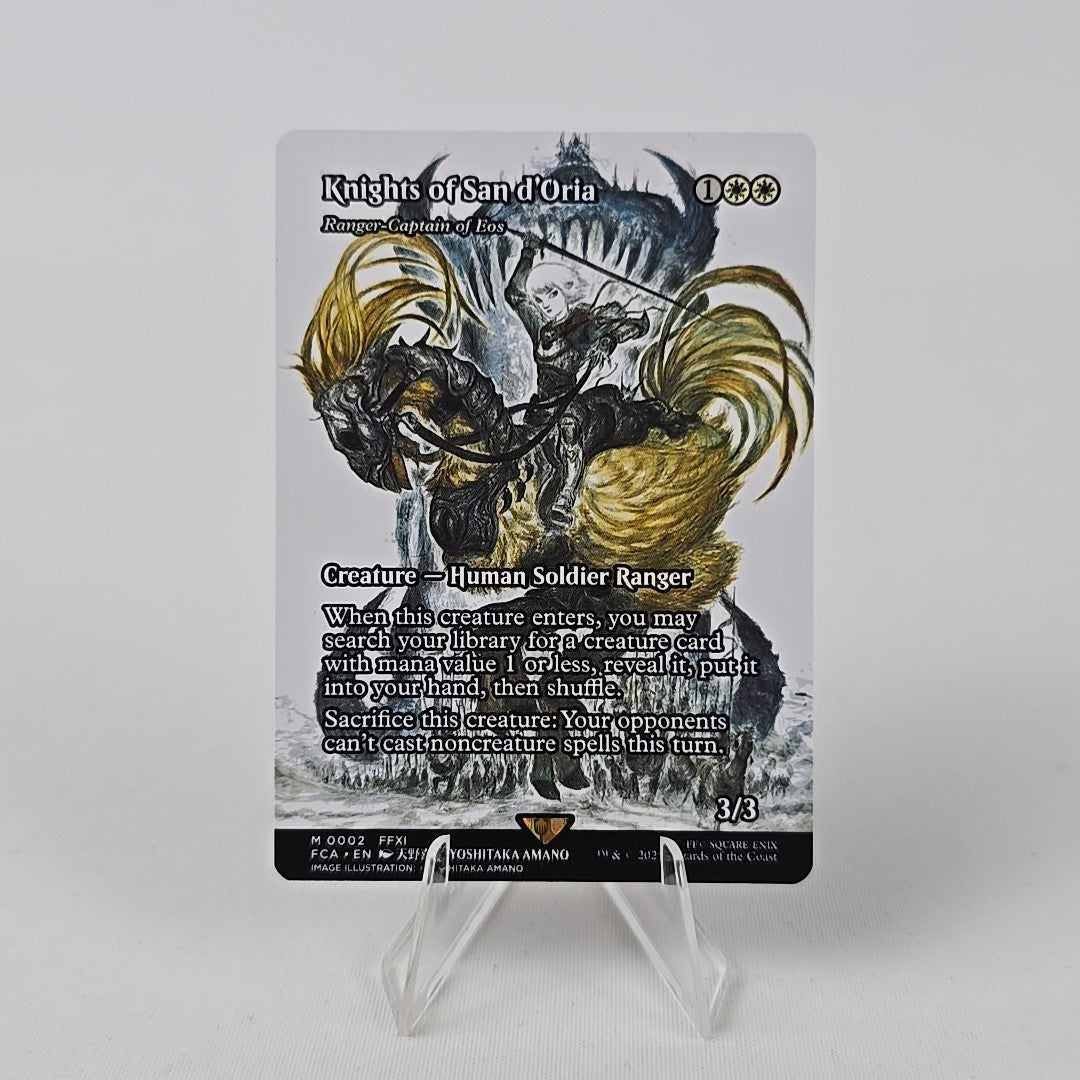 0002 Knights of San d’Oria RFinal Fantasy NM Free Combined Postage