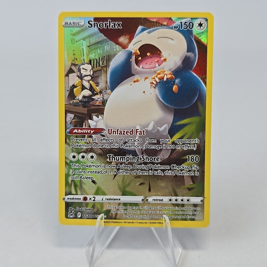 TG10/TG30 Snorlax Full Art Trainer Gallery Lost Origin NM Free Combined Postage
