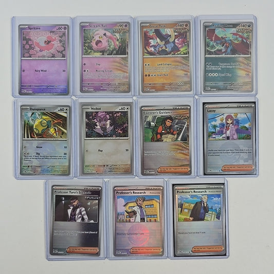Prismatic Evolutions Poké Ball Reverse Holo Bundle (11 Cards) – Pokémon TCG