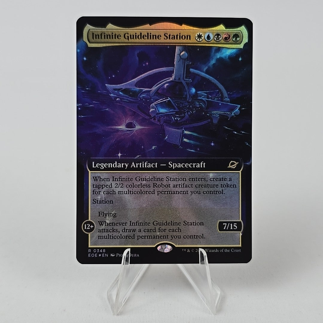 Infinite Guideline Station #348 – Extended Art FOIL (NM) Edge of Eternities MTG