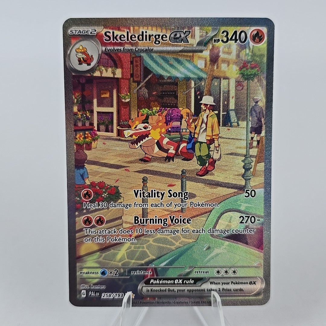 258/193 Skeledirge ex SIR Paldea Evolved NM Pokemon TCG Free combined Post