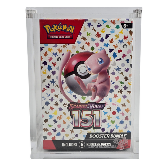 Pokemon Booster Bundle Acrylic Display Case – UV & Acid-Free by Card Guardian