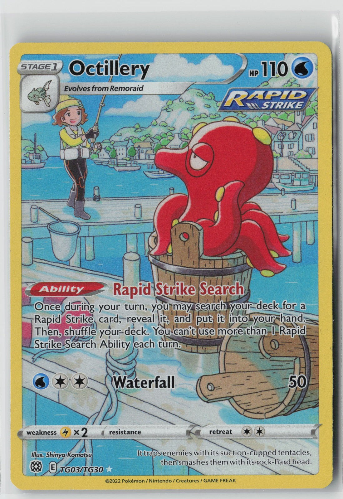 Octillery TG03/TG30 – Brilliant Stars Trainer Gallery Pokémon