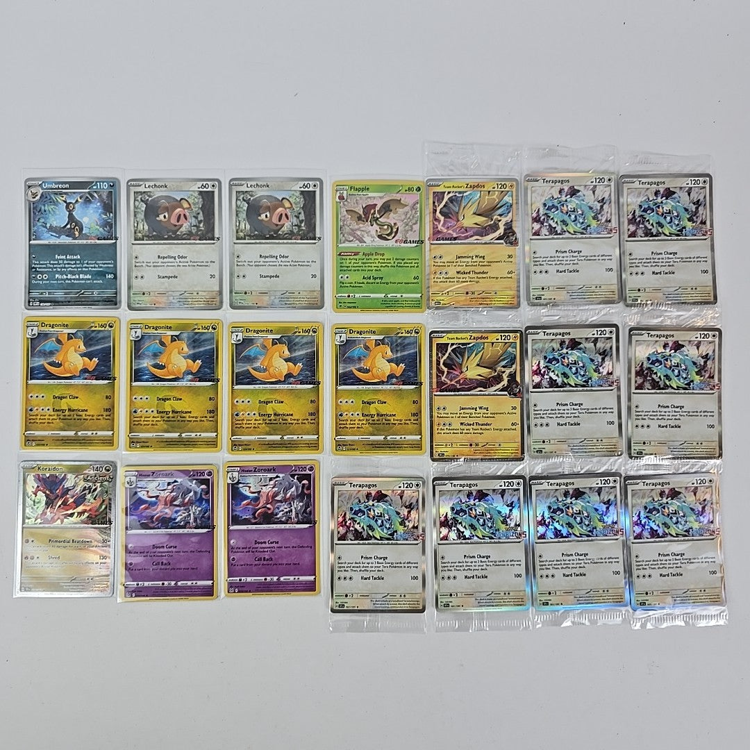EB Games Promo Bundle Stamp Promo Pokémon Free Combined Postage