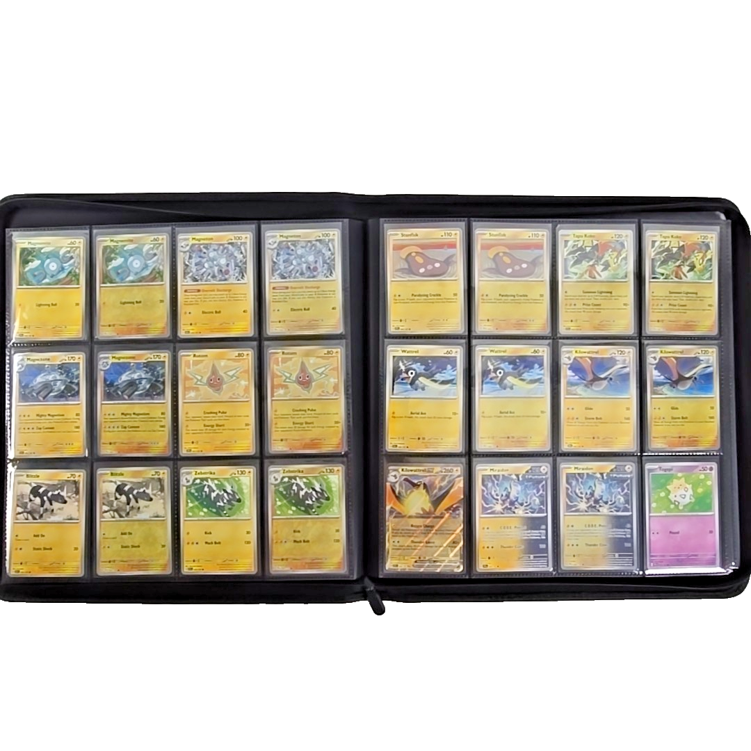 Pokémon Surging Sparks Near Master Set + 22 Secrets + Promos + New CG Binder