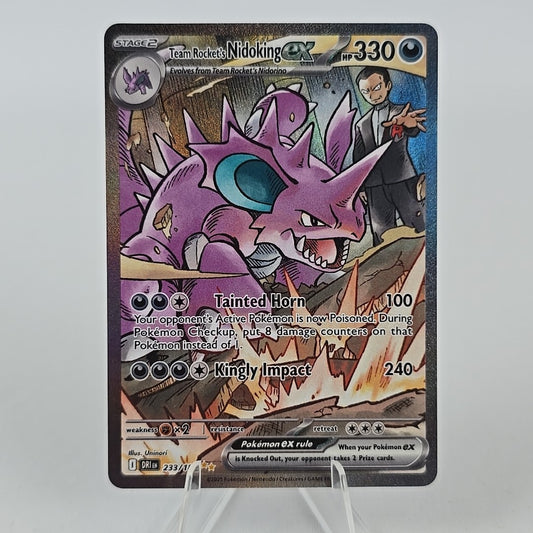 233/182 Rocket’s Nidoking EX Destined Rivals NM Pokémon Free Combined Postage