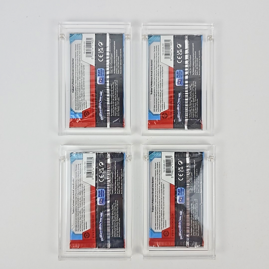 Pokémon Journey Together Booster Pack Art Set (4) + New Card Guardian Cases