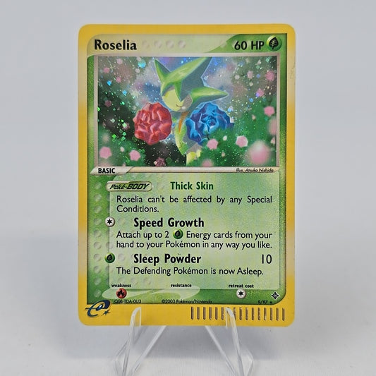 9/97 Roselia Holo Rare EX Dragon 2003 NM Pokemon Free Combined Postage
