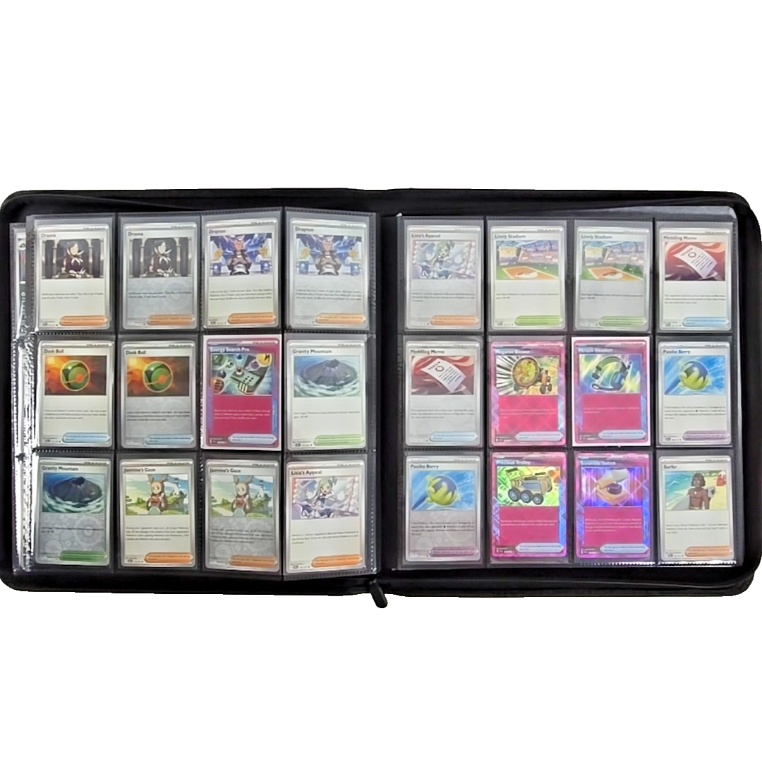 Pokémon Surging Sparks Near Master Set + 22 Secrets + Promos + New CG Binder