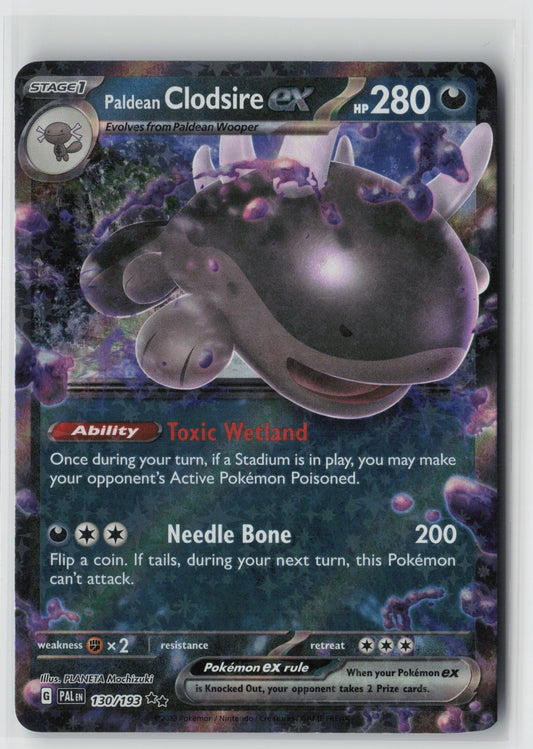 Paldean Clodsire ex 130/193 – SV02: Paldea Evolved Pokémon Card NM