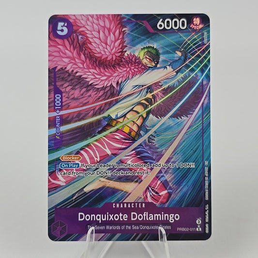 PRB02-011 Donquixote Doflamingo THE BEST Vol.2 One Piece NM Free Combined Post