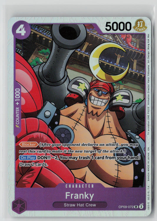 Franky OP09-072 – Emperors in the New World NM