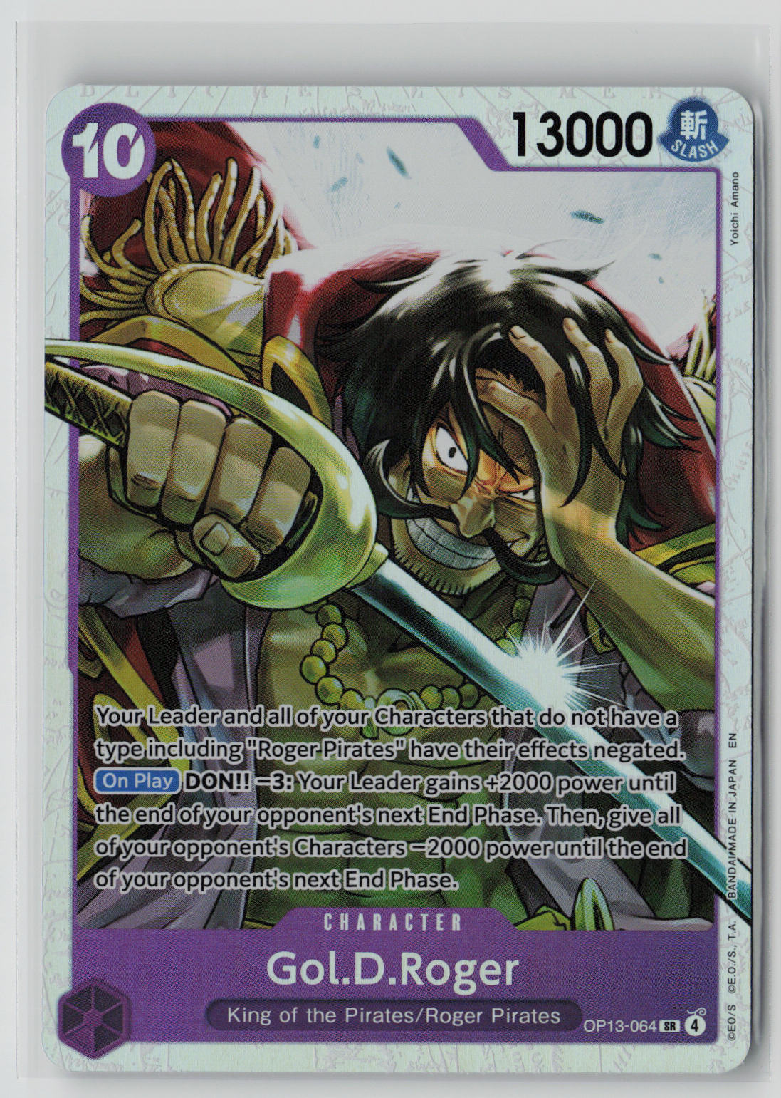 Gol.D.Roger OP13-064 – Carrying On His Will NM
