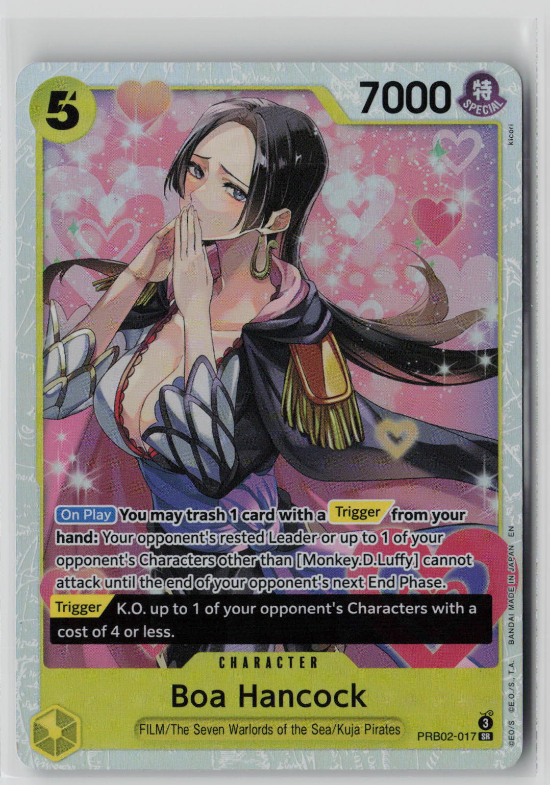 Boa Hancock PRB02-017 – Premium Booster -The Best- Vol. 2 NM