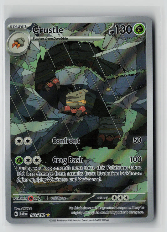Crustle - 183/182 – Paradox Rift Pokémon Card NM