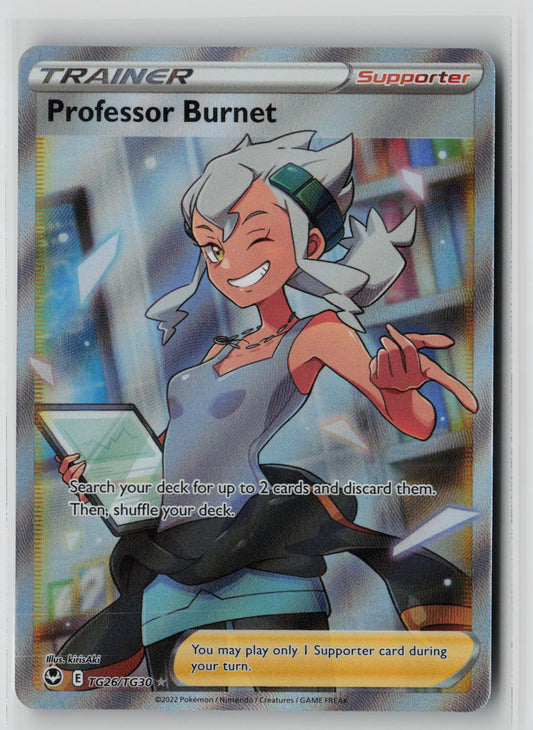 Professor Burnet TG26/TG30 – Silver Tempest Pokémon Card NM