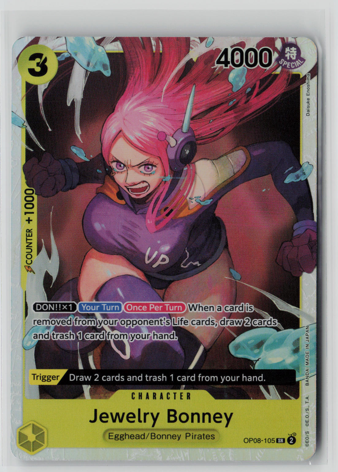 Jewelry Bonney OP08-105 – Two Legends NM