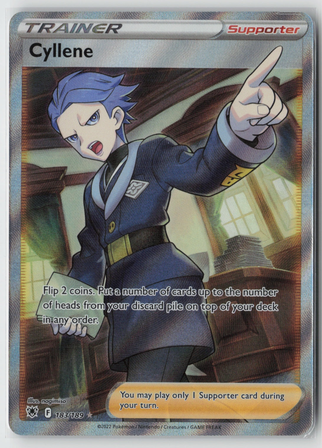 Cyllene (Full Art) 183/189 – SWSH10: Astral Radiance Pokémon Card NM