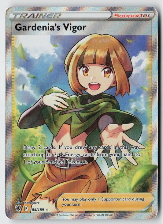Gardenia's Vigor 184/189 – Astral Radiance Pokémon Card NM