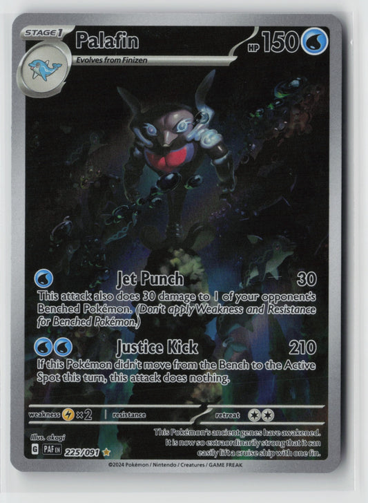 Palafin 225/091 – SV: Paldean Fates Pokémon Card NM