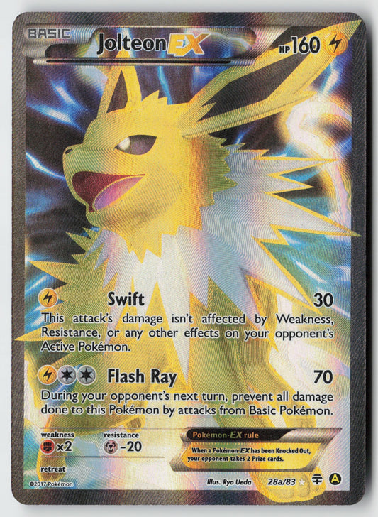 Jolteon EX - 028a/083 – Alternate Art Promos Pokémon Card NM