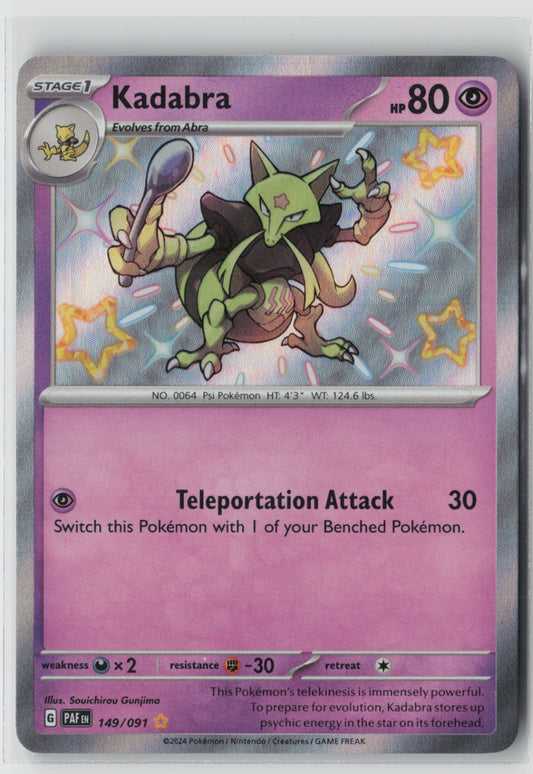 Kadabra 149/091 – SV: Paldean Fates Pokémon Card NM
