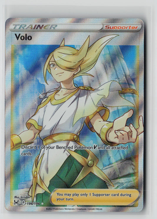 Volo (Full Art) 196/196 – Lost Origin Pokémon Card NM