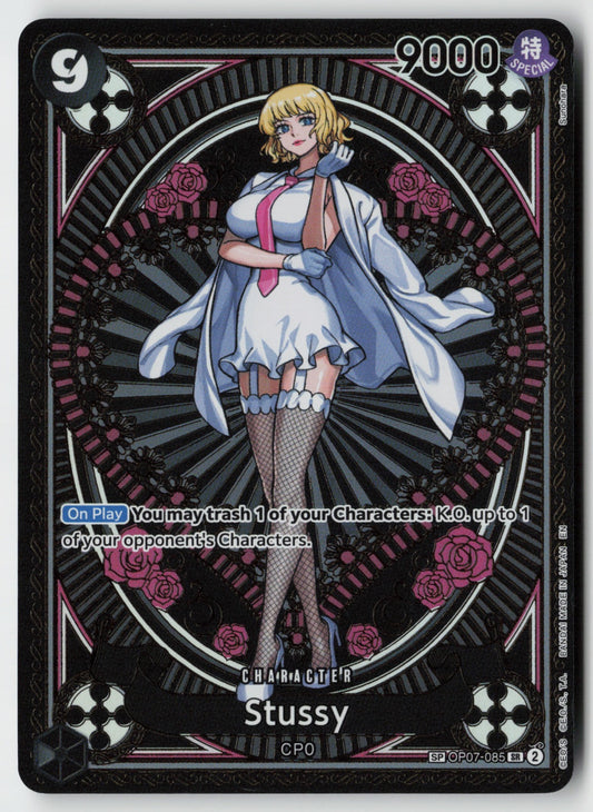 Stussy (SP) OP07-085 – One Piece Card from A Fist of Divine Speed NM