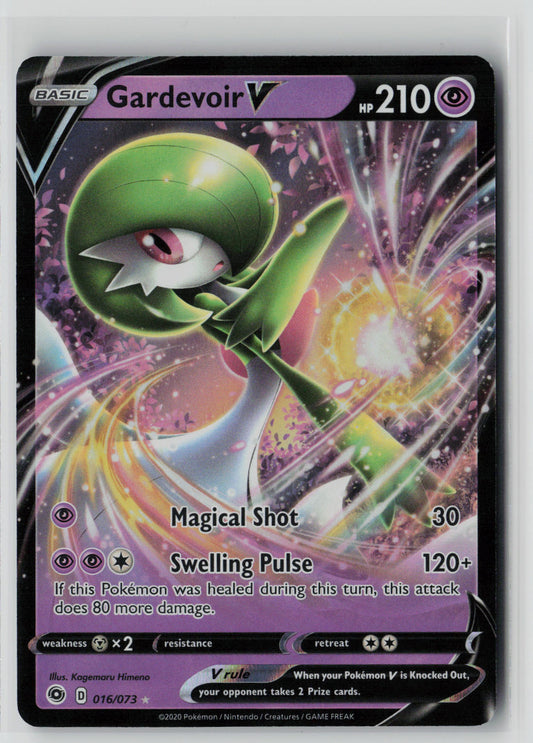 Gardevoir V 16/73 – Champion's Path Pokémon Card NM
