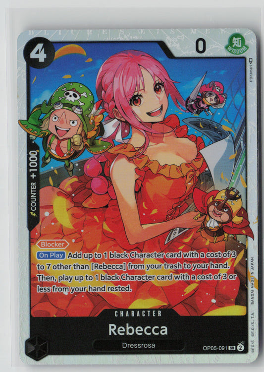 Rebecca OP05-091 – Awakening of the New Era NM